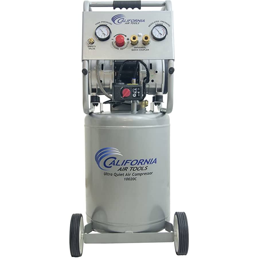California Air Tools 10-Gallon Portable Electric Vertical Air Compressor for $399 California Air Tools 10-Gallon Portable Electric Vertical Air Compressor for $399