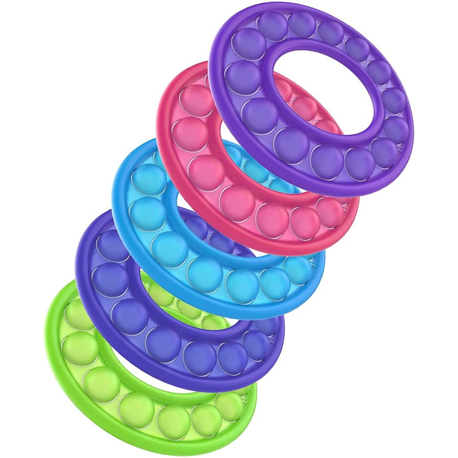 Galvanox Pop It Fidget Toy 5-Pack for $9