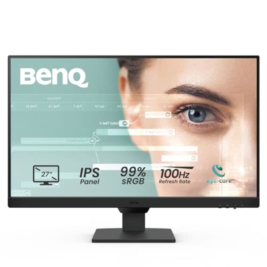 BenQ GW2790 Computer Monitor 27" FHD 1920x1080p | IPS | 100 hz | Eye-Care Tech | Low Blue Light | for $110