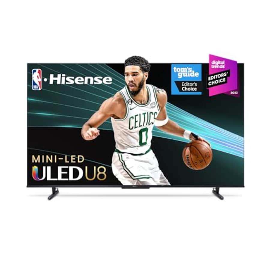 Hisense 75-Inch Class U8 Series Mini-LED ULED 4K UHD Google Smart TV (75U8K, 2023 Model) - QLED, for $1,662 Hisense 75-Inch Class U8 Series Mini-LED ULED 4K UHD Google Smart TV (75U8K, 2023 Model) - QLED, for $1,662