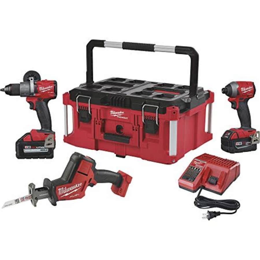 Milwaukee 2997-23PO M18 FUEL 3 Tool Combo PACKOUT Kit for $900