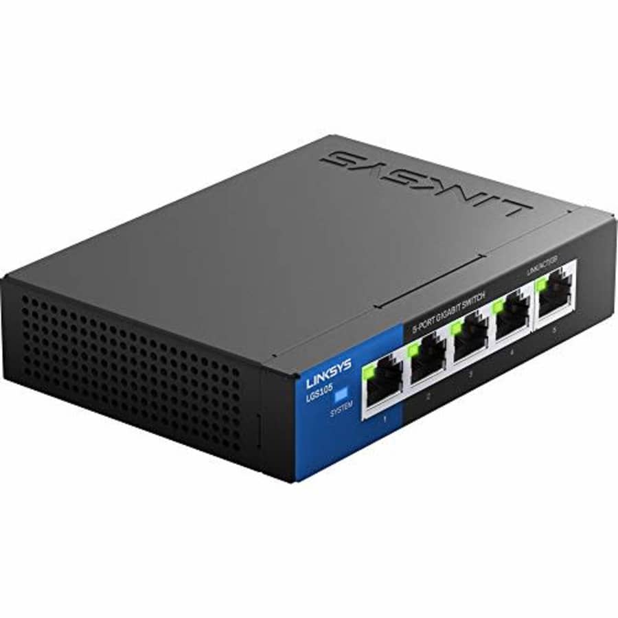 Linksys Smart 5-port gigabit switch for $20 Linksys Smart 5-port gigabit switch for $20