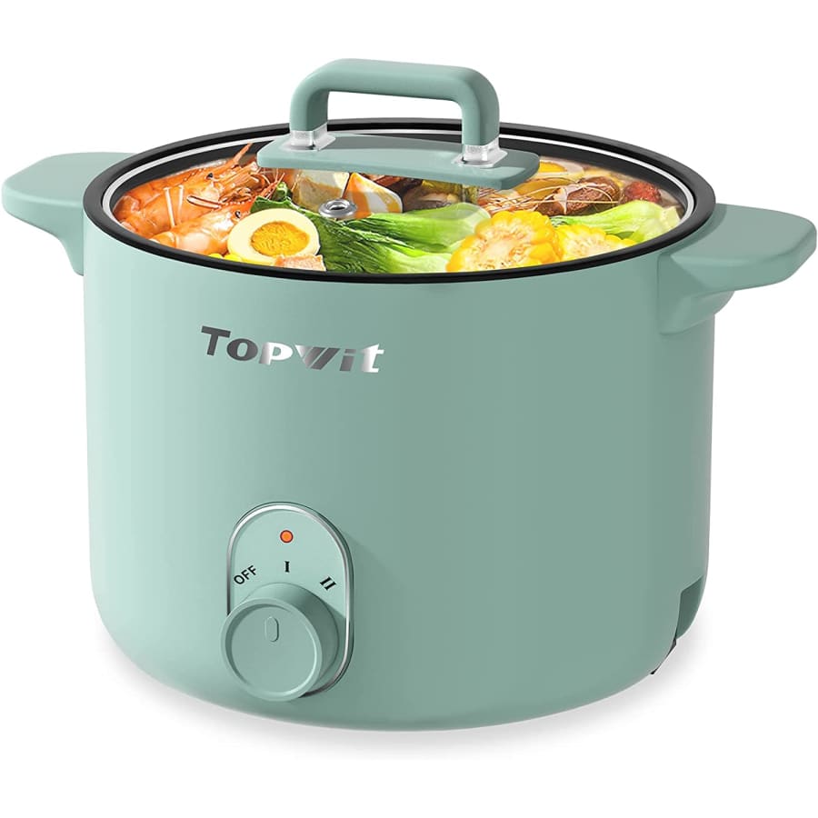 Topwit 1.5-Liter Multifunction Electric Hot Pot for $21