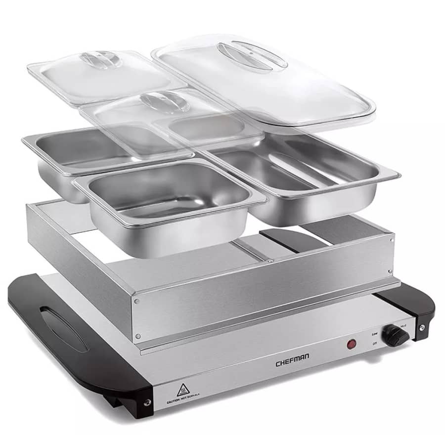 Chefman Electric Buffet Server and Warming Tray for $30 Chefman Electric Buffet Server and Warming Tray for $30