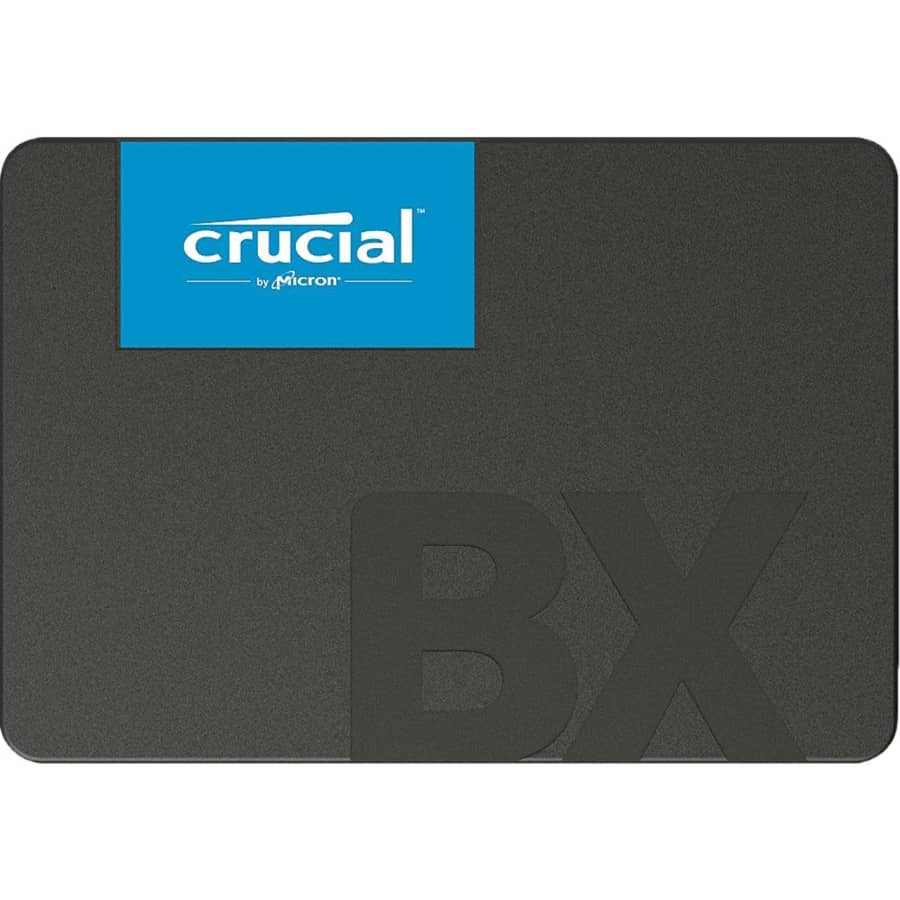 Crucial 1TB BX500 3D NAND SATA 2.5" Internal SSD: $63