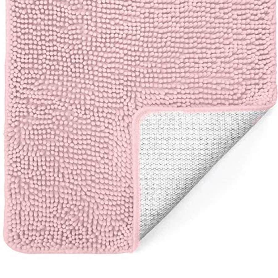Gorilla Grip Soft Absorbent Plush Bath Rug Mat, 54x24, Microfiber Dries Quickly, Luxury Chenille for $34