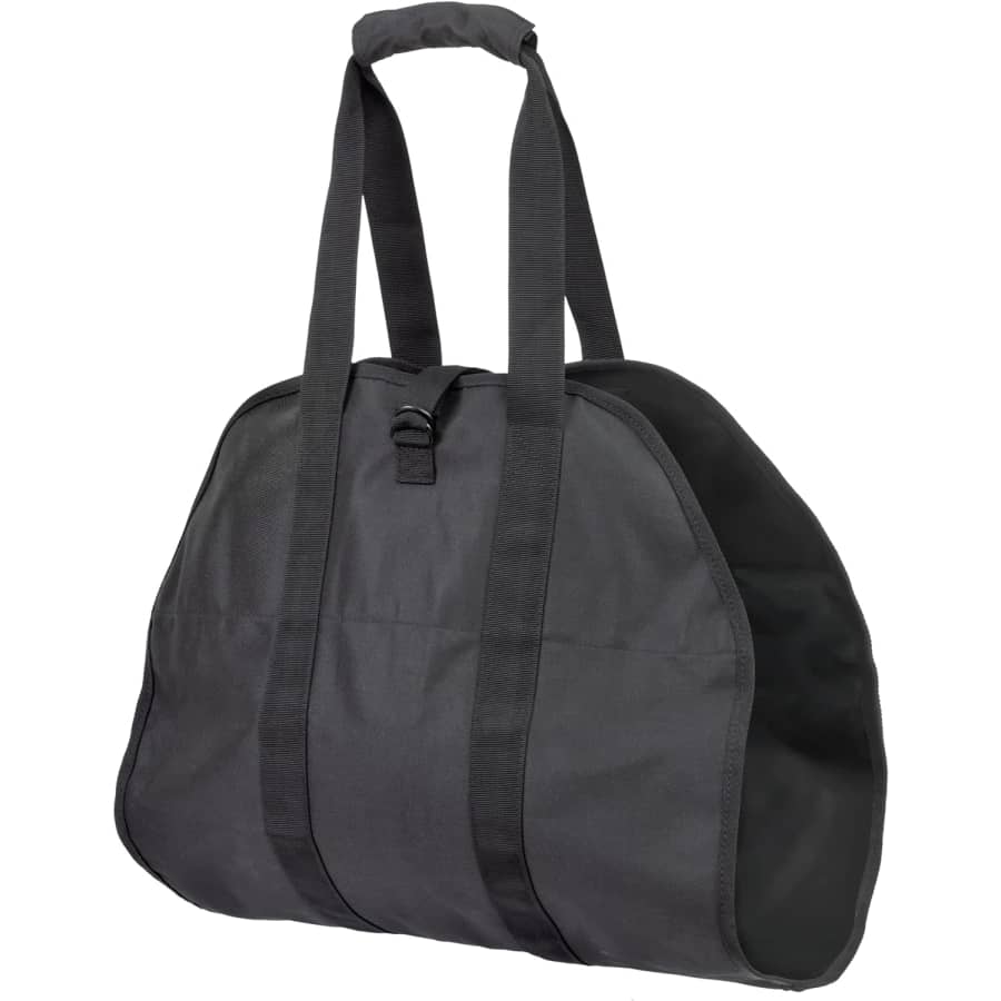 ShelterLogic Open Ended Water-Repellent Firewood Carrier Bag for $9