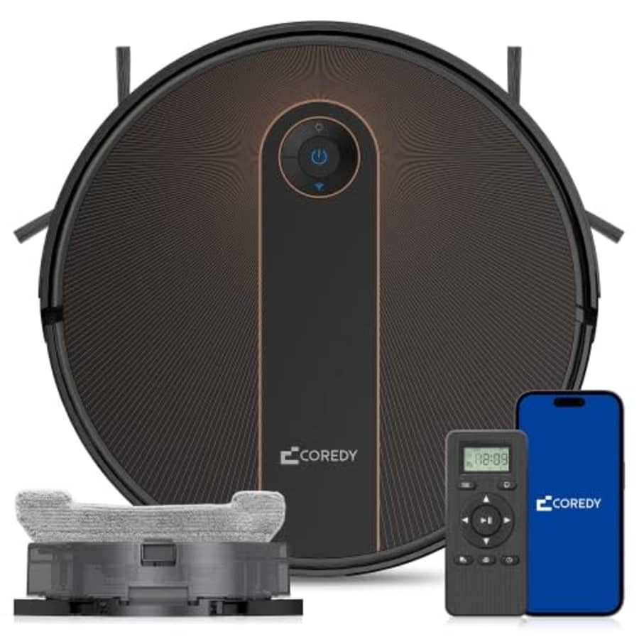 Coredy R750 Pro Robot Vacuum and Mop Combo, 2700Pa Max Suction, Ultrasonic Detection Boost & for $200 Coredy R750 Pro Robot Vacuum and Mop Combo, 2700Pa Max Suction, Ultrasonic Detection Boost & for $200