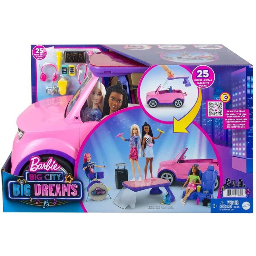 Barbie Big City Big Dreams Transforming Vehicle Playset for $60