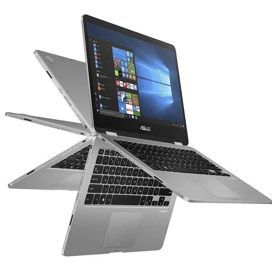 Asus VivoBook Flip Gemini Lake 14" 2-in-1 Touchscreen Laptop for $290