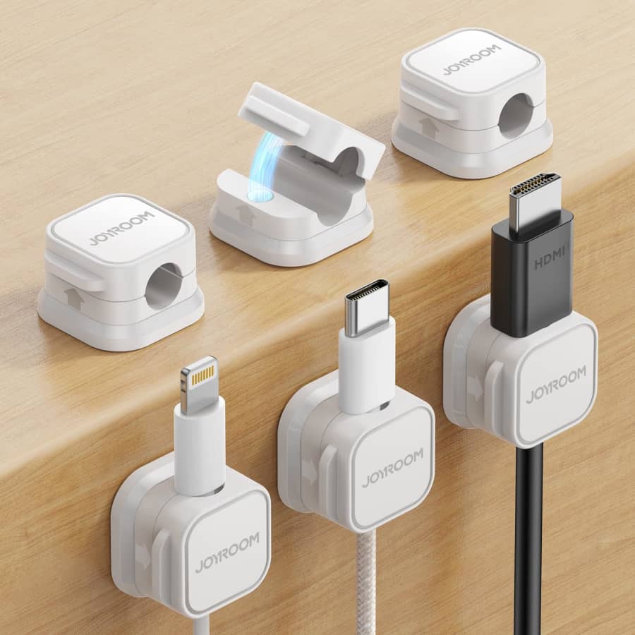 Joyroom Magnetic Cable Clip 6-Pack: $5.92 Joyroom Magnetic Cable Clip 6-Pack: $5.92