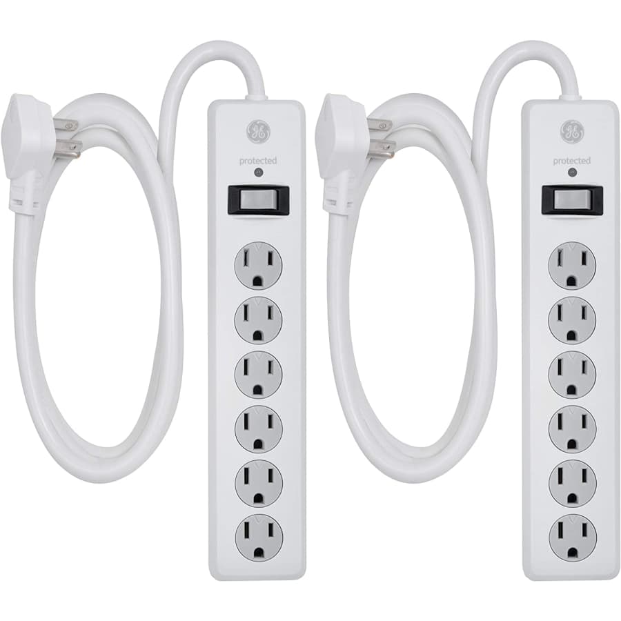 6-Outlet Surge Protector 2-Pack for $20