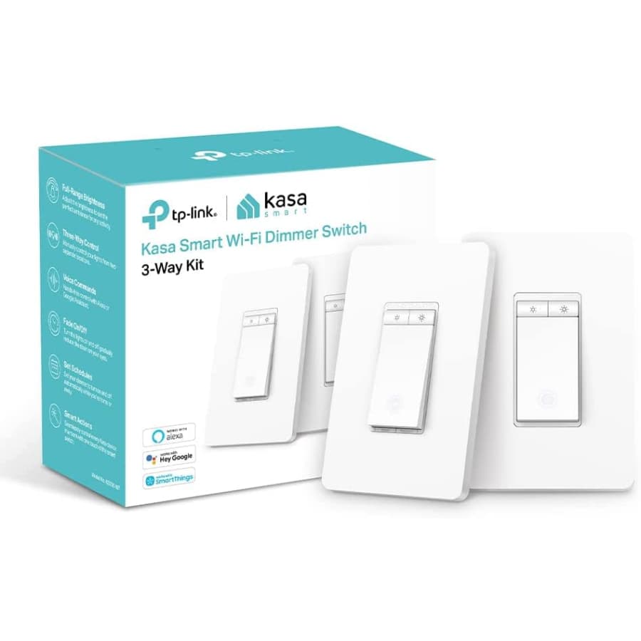 TP-Link Kasa Smart WiFi Dimmer Switch 3-Way Kit: $28