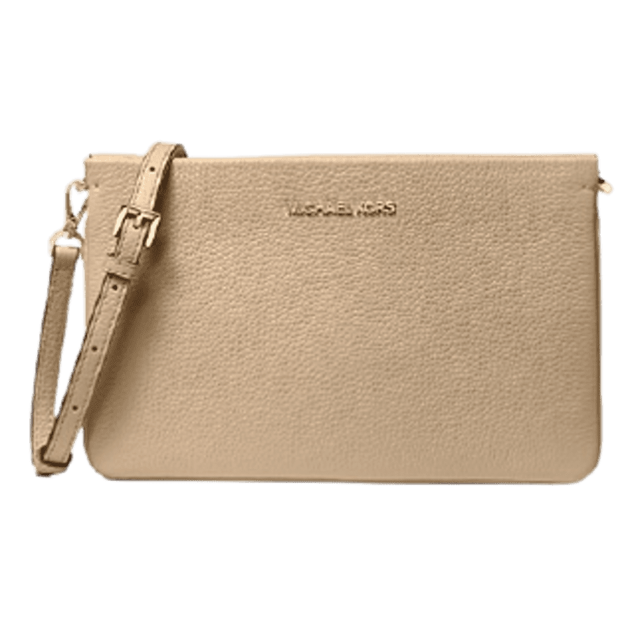 Michael Kors Jet Set Large Pebbled Leather Crossbody Bag for $79