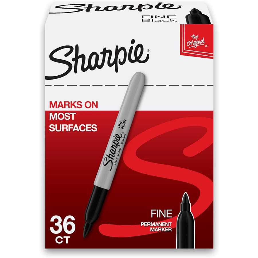 Sharpie Permanent Markers in Fine Point 36-Count for $18 w/ Sub & Save