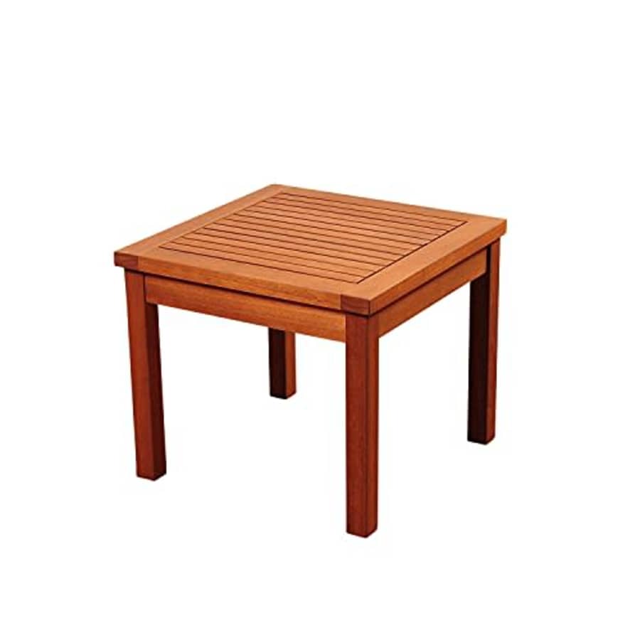 International Home Amazonia Patio End Table in Brown for $72
