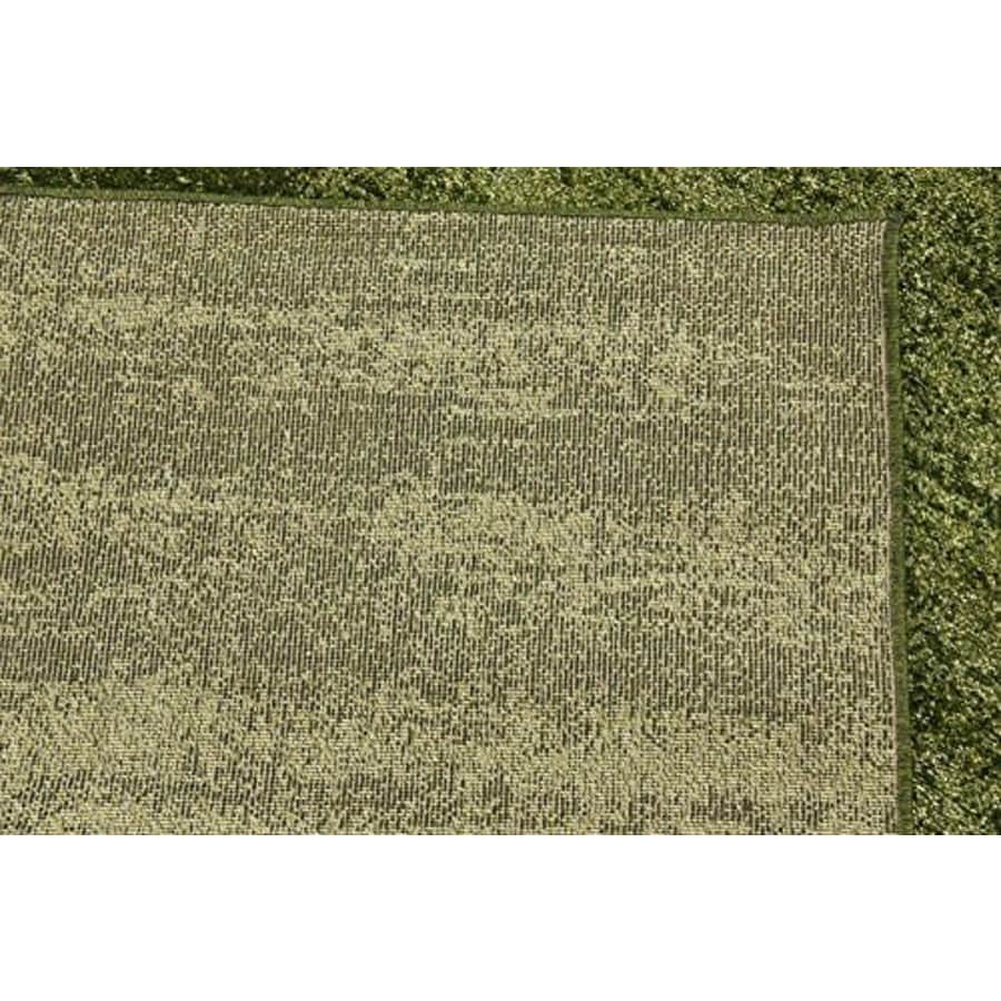 Unique Loom Del Mar Collection Contemporary Transitional Green Area Rug (3' 3 x 5' 3) for $49