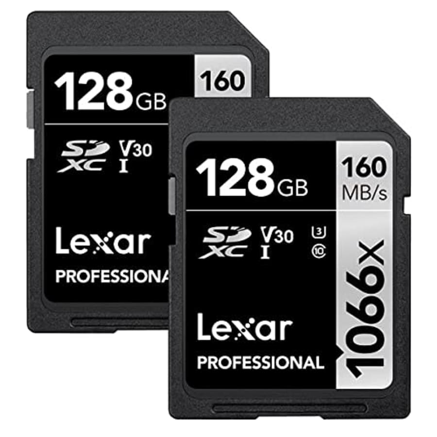 Lexar Silver Series Professional 1066x 128GB SDXC UHS-I Memory Card, 160MB/s Read, 120MB/s Write, for $43 Lexar Silver Series Professional 1066x 128GB SDXC UHS-I Memory Card, 160MB/s Read, 120MB/s Write, for $43