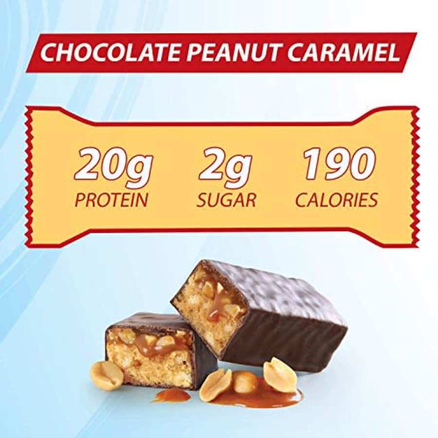 Pure Protein--High Protein Bar Chocolate Peanut Caramel--Protein Bars--20 Grams of Protein per for $17