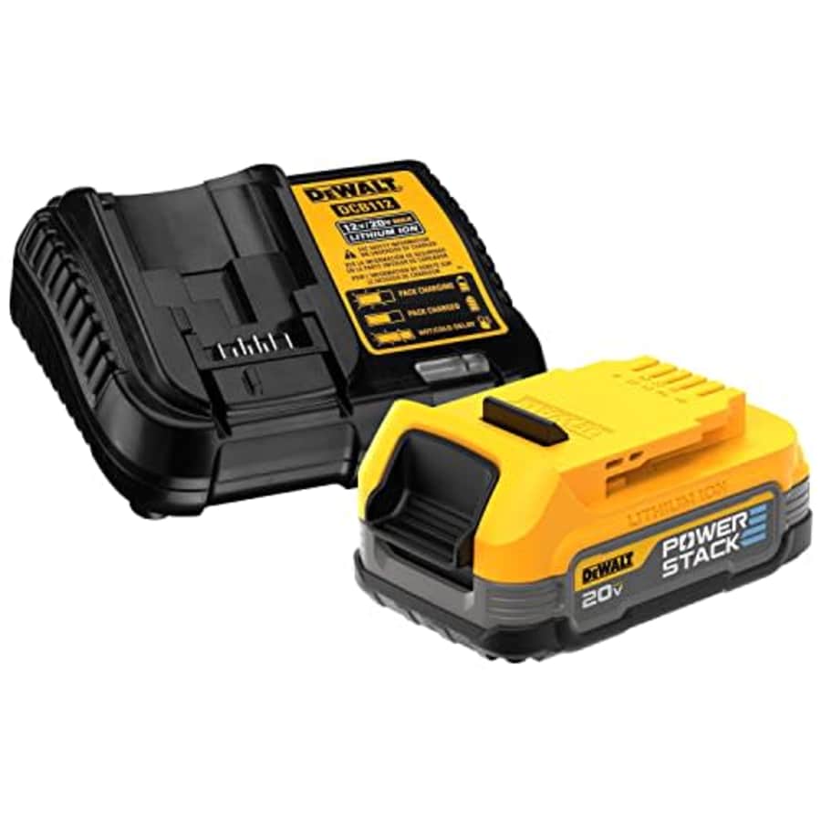 DeWalt PowerStack 20V Max Battery Starter Kit: $65