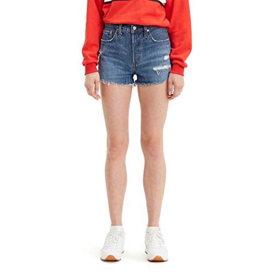 Levi's Women's 501 Original Shorts Shorts, -San So Me Muse, 34 (US 18) for $20 Levi's Women's 501 Original Shorts Shorts, -San So Me Muse, 34 (US 18) for $20