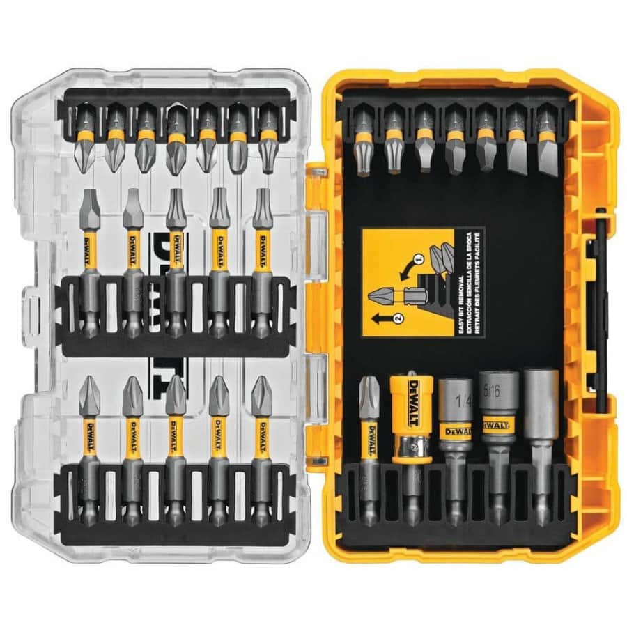 DeWalt MAXFIT 30-Piece Screwdriving Set w/ Sleeve for $10