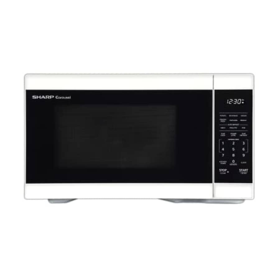 SHARP ZSMC1161HW Oven with Removable 12.4" Carousel Turntable, Cubic Feet, 1000 Watt Countertop for $200