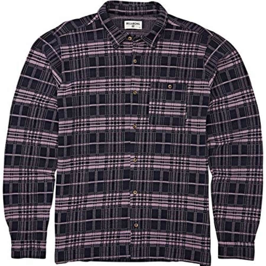 Billabong Men's Swindler Long Sleeve Shirt Blue Large for $44 Billabong Men's Swindler Long Sleeve Shirt Blue Large for $44