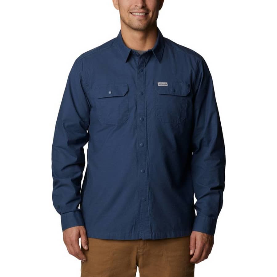 Columbia Men's Landroamer Lined Shirt Jacket for $14 in cart Columbia Men's Landroamer Lined Shirt Jacket for $14 in cart