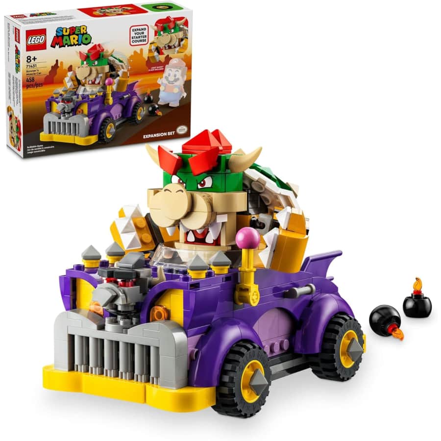 LEGO Super Mario Bowser's Muscle Car for $24