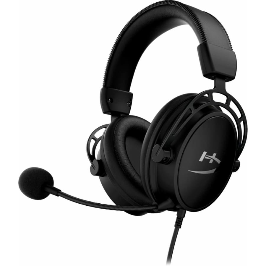 HyperX Cloud Alpha Pro Blackout Wired Gaming Headset for $42