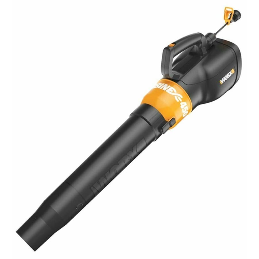 Worx Turbine 450 7.5A Electric Leaf Blower for $34