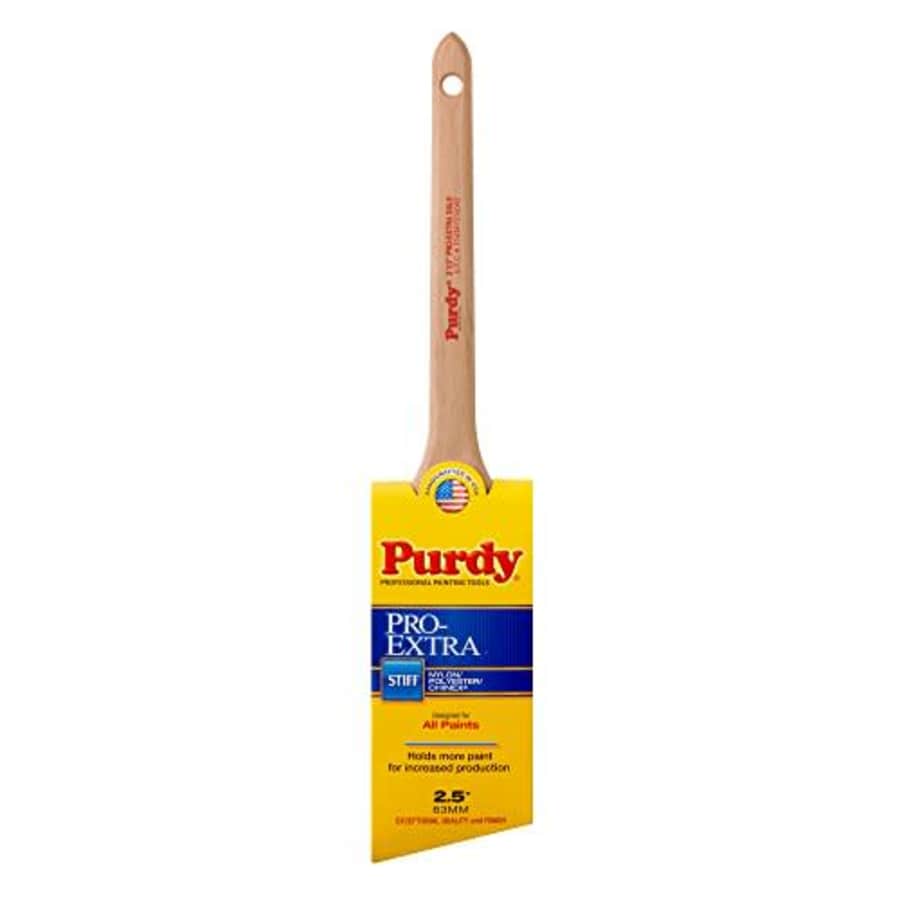 Purdy 144080725 Pro-Extra Dale Angular Trim Paint Brush, 2-1/2 inch for $20 Purdy 144080725 Pro-Extra Dale Angular Trim Paint Brush, 2-1/2 inch for $20