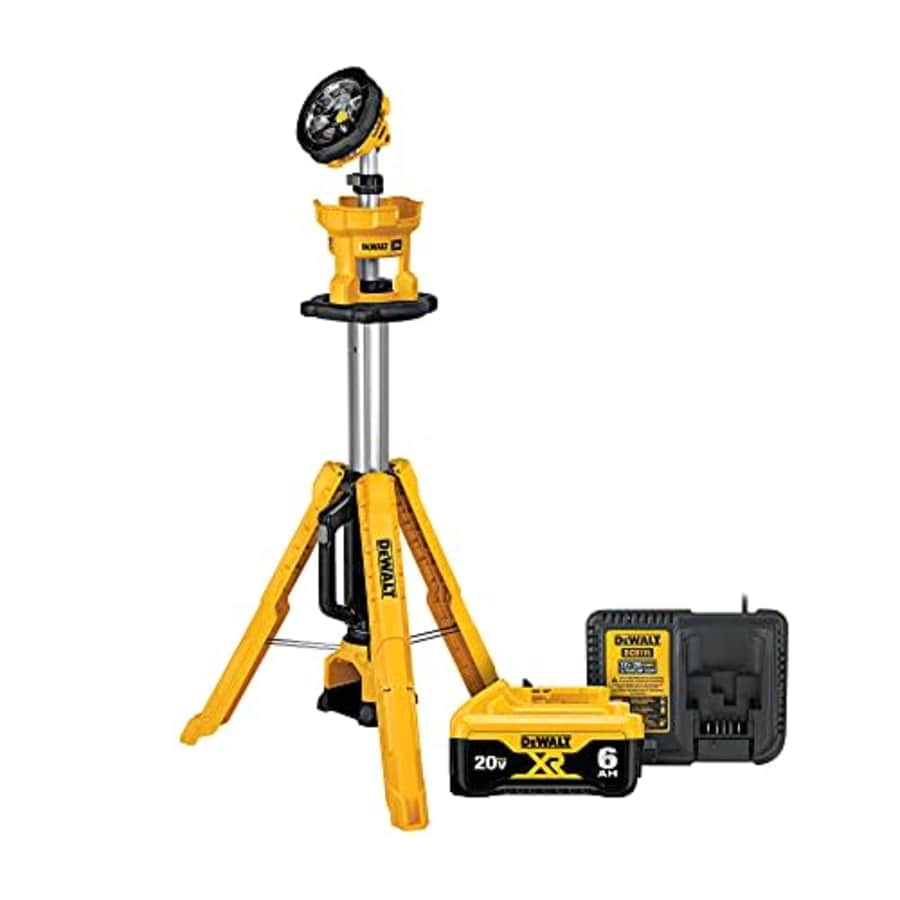 DeWalt 20V MAX LED Work Light with Tripod Base: $213 DeWalt 20V MAX LED Work Light with Tripod Base: $213