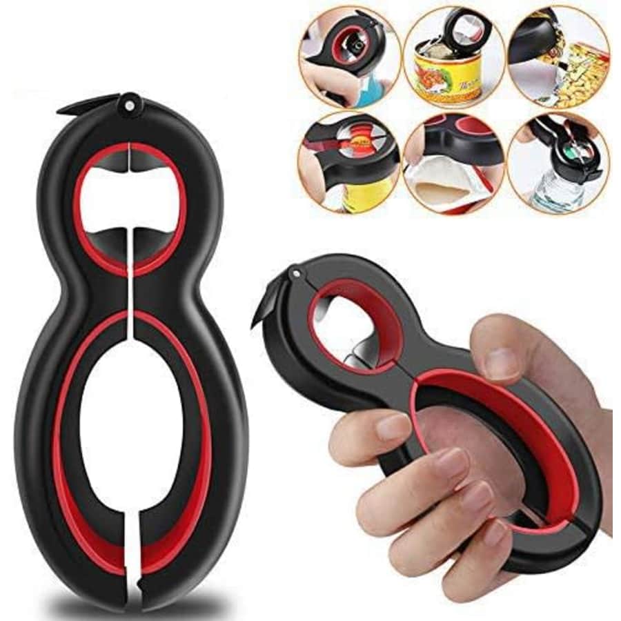 Besandy 6-in-1 Jar Opener for $4