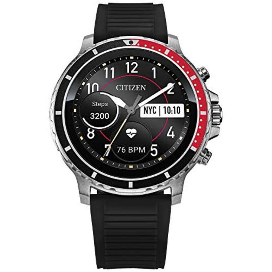 Citizen CZ Smart 46mm Stainless Steel Smartwatch Touchscreen, Heartrate, GPS, Speaker, Bluetooth, for $376 Citizen CZ Smart 46mm Stainless Steel Smartwatch Touchscreen, Heartrate, GPS, Speaker, Bluetooth, for $376