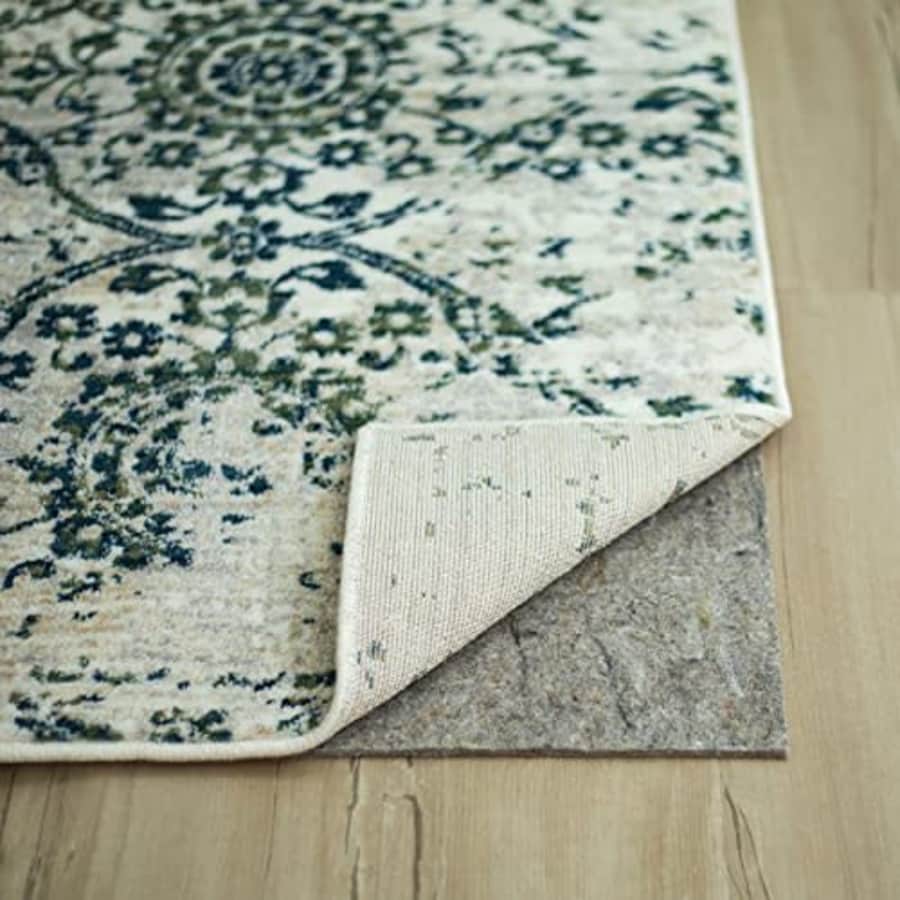 Mohawk Home 5 x 8 1/5 Low Profile Non Slip Rug Pad Felt + Rubber Gripper, Great For High Traffic for $37 Mohawk Home 5 x 8 1/5 Low Profile Non Slip Rug Pad Felt + Rubber Gripper, Great For High Traffic for $37