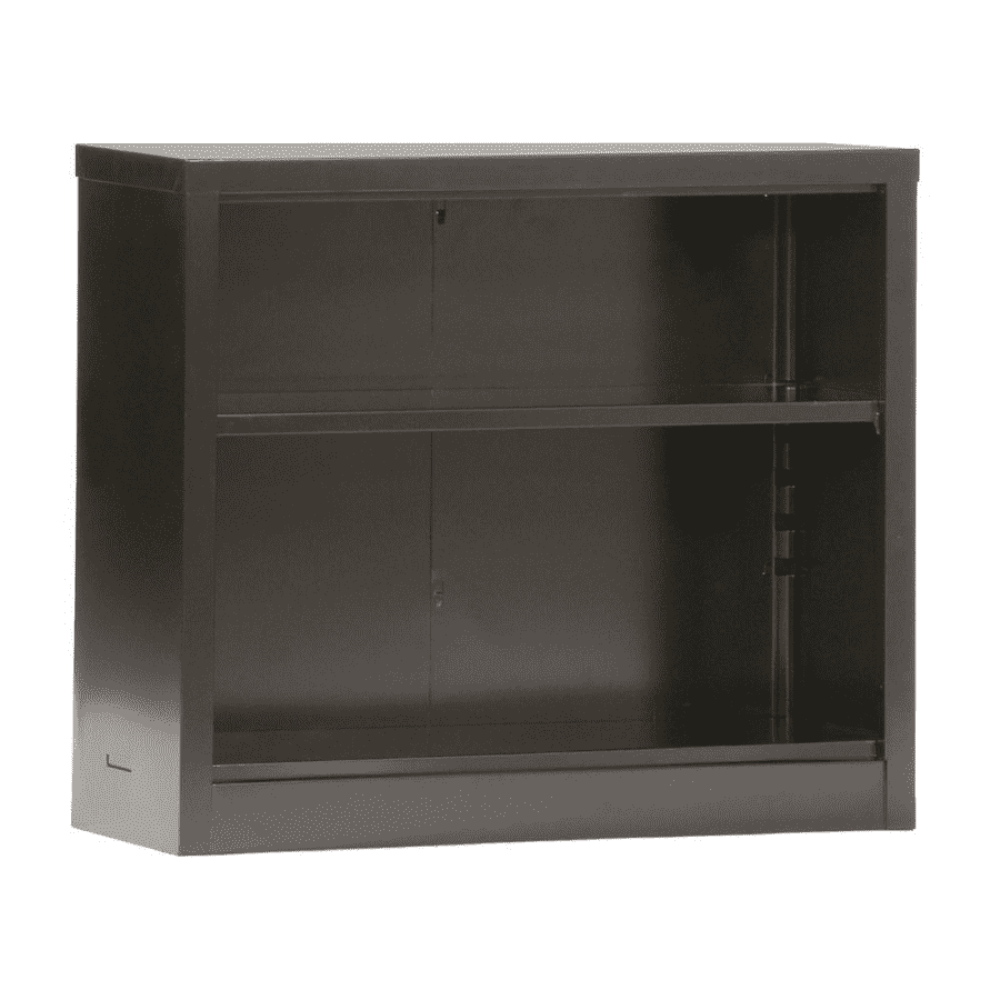 Sandusky 30" Metal 2-Shelf Standard Bookcase for $35