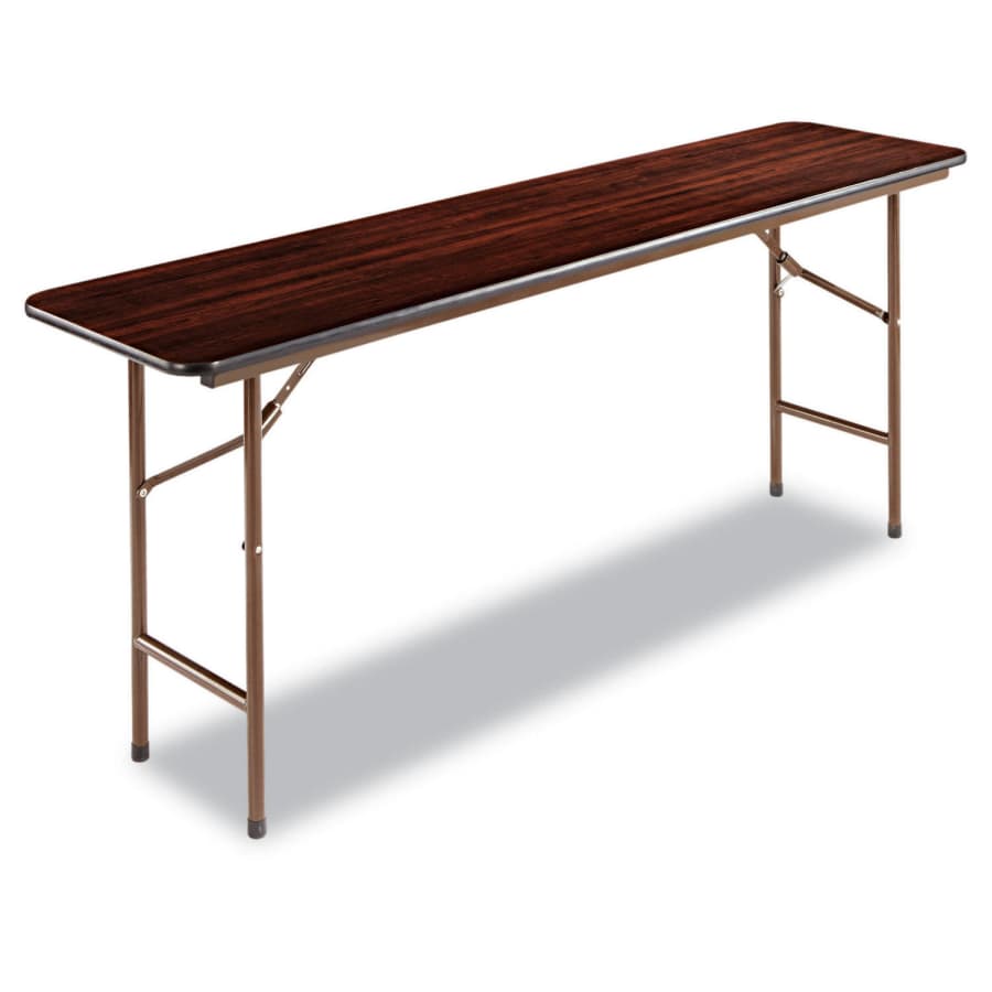 Alera Wood Rectangular Folding Table for $78 Alera Wood Rectangular Folding Table for $78