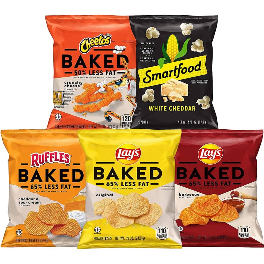 Frito Lay Baked and Popped Mix 40-Count Variety Pack for $12 via Sub & Save