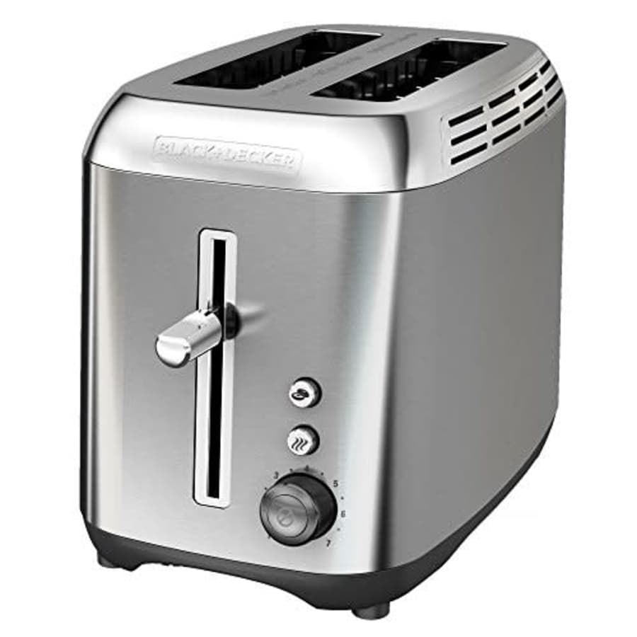 Black + Decker BLACK+DECKER TR3510SD Rapid Toast 2-Slice Toaster, Stainless Steel for $65