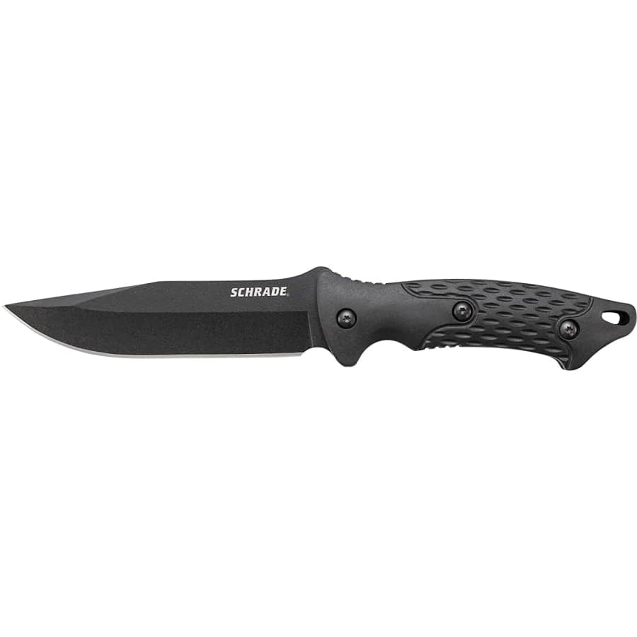 Schrade 9.7" Full Tang Fixed Blade Knife for $18