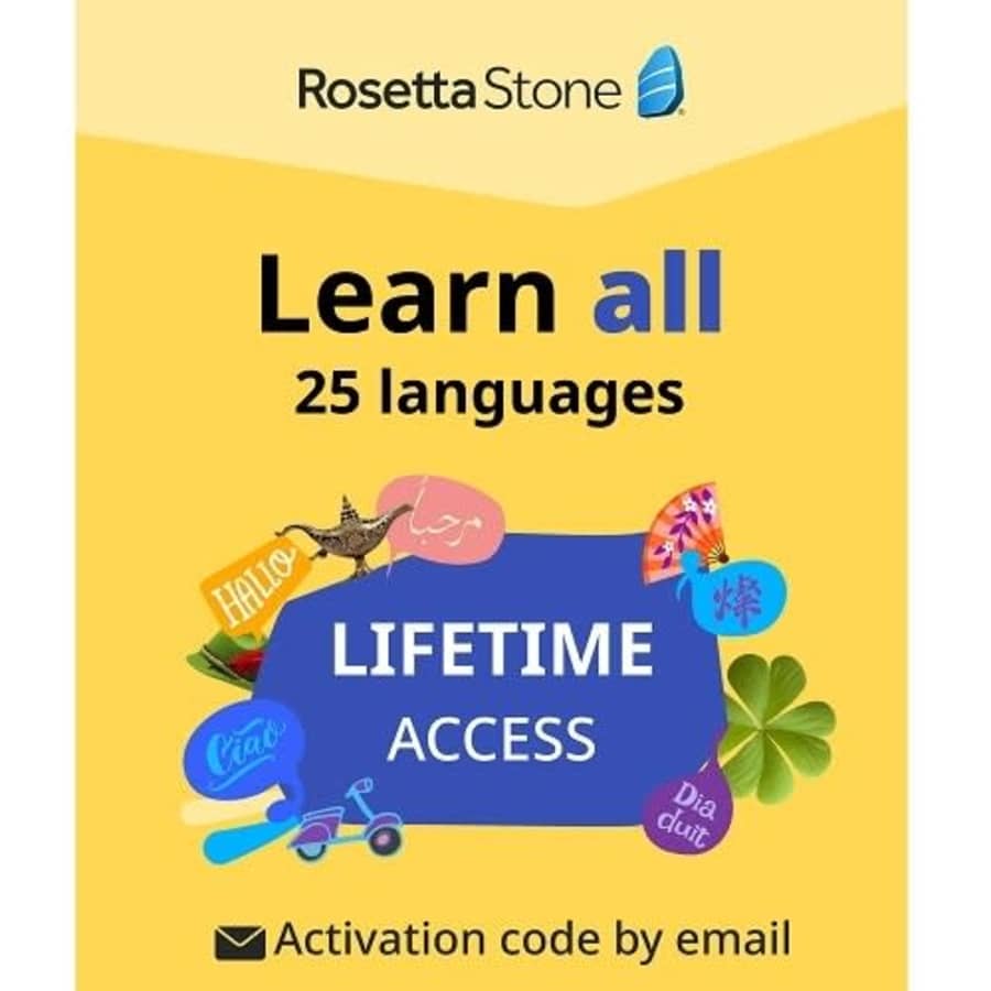 Rosetta Stone Lifetime Subscription: $145 Rosetta Stone Lifetime Subscription: $145