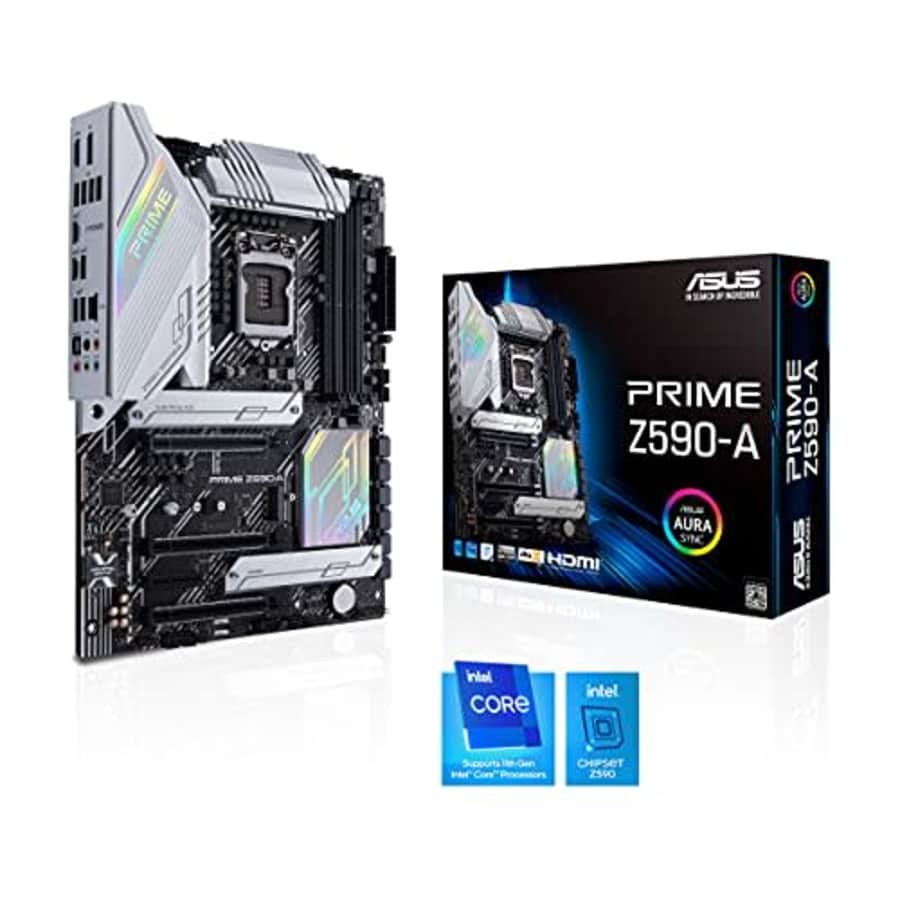 Asus Prime Z590-A Socket LGA 1200 USB 3.2 Intel Motherboard for $148