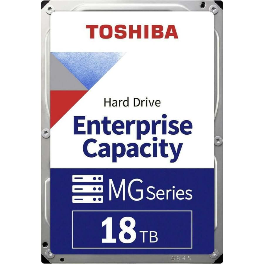 Toshiba 18TB SAS 3.5" 7200rpm 4Kn Enterprise Hard Drive for $267