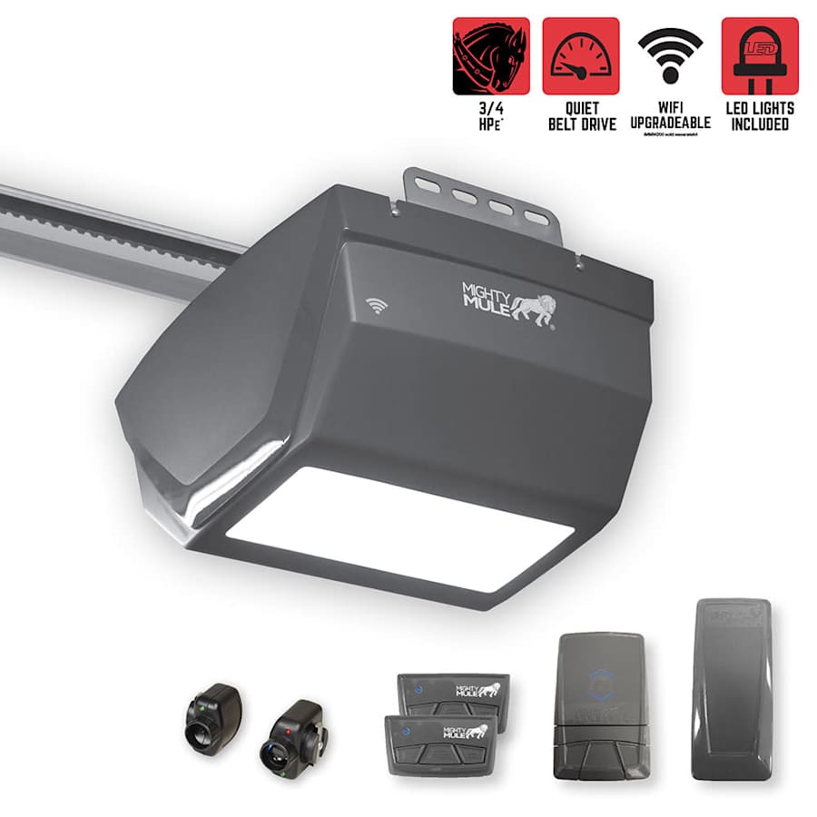 Mighty Mule 3/4-HP DC Garage Door Opener for $134 Mighty Mule 3/4-HP DC Garage Door Opener for $134