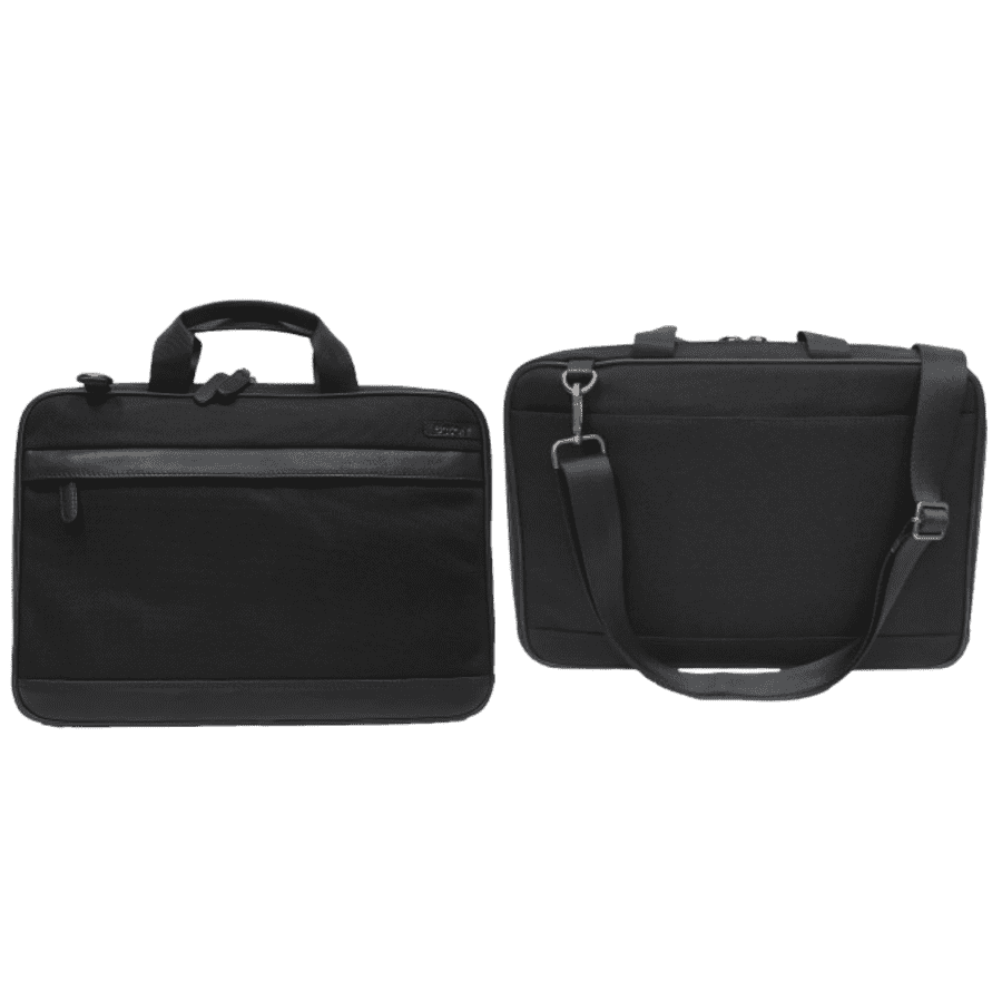Boconi Ballistic Nylon Briefcase for $63