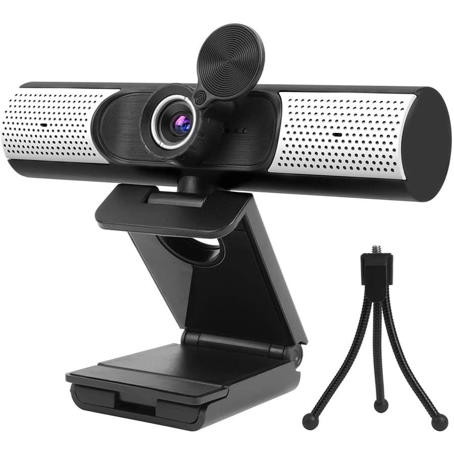 AirCover USB Webcam with Privacy Cover & Tripod for $29.69 w/ Prime