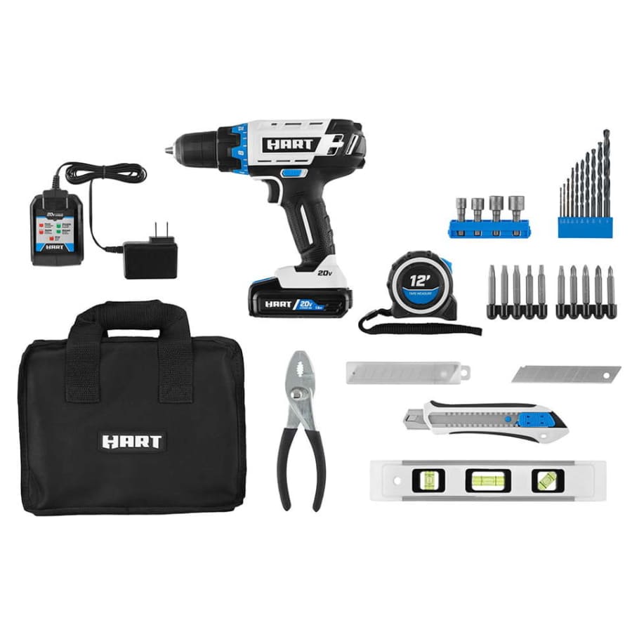 Hart 20V Cordless 36-Piece Project Kit for $49