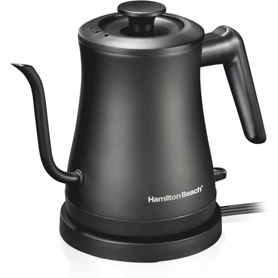 Hamilton Beach 20-oz. Gooseneck Electric Kettle for $23 Hamilton Beach 20-oz. Gooseneck Electric Kettle for $23